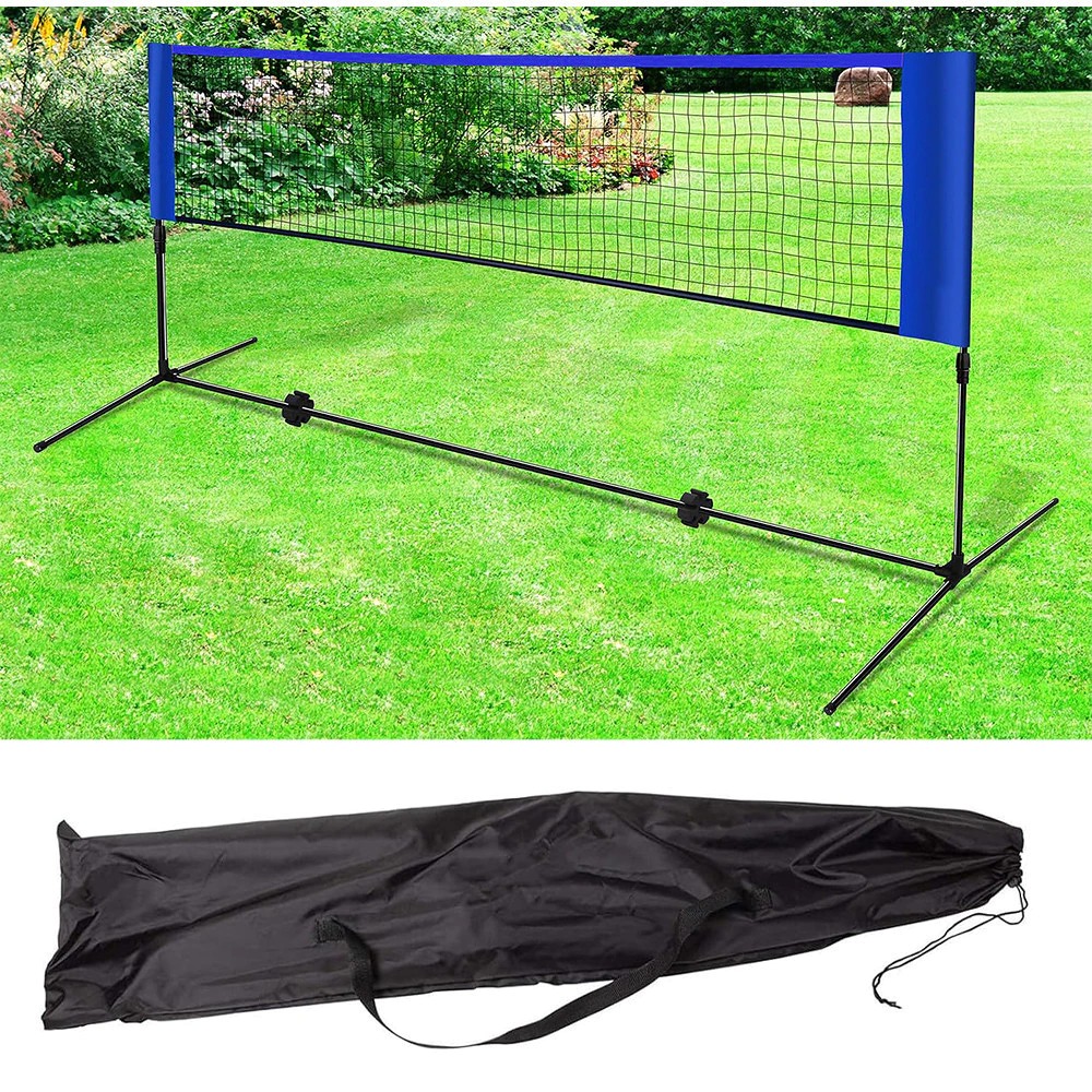 Nastaviteľná športová sieť na bedminton, tenis alebo volejbal